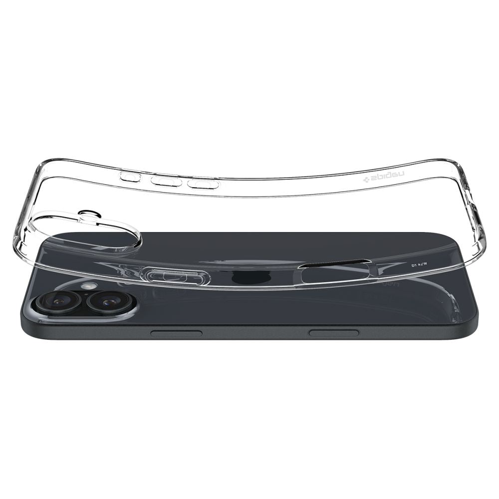 Futrola za Apple iPhone 16 Plus, Spigen, Liquid Crystal, Prozirna ACS08064