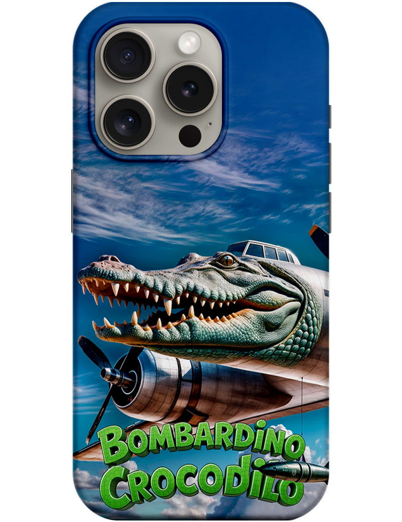 Maska za Apple iPhone 12 / 12 Pro, Perfect Case, Italian Brainrot Bombardino Crocodilo, Višebojna