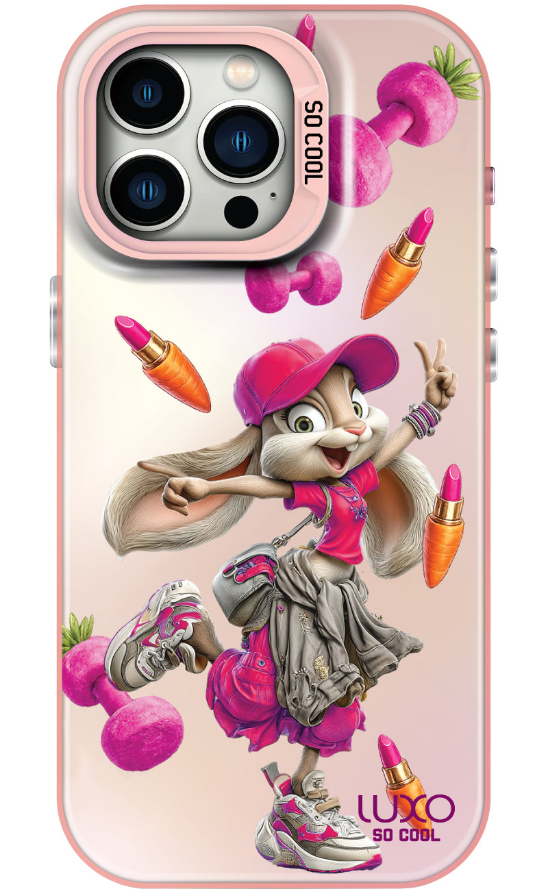 Maska za Apple iPhone 17 Pro Max, LUXO So CooL, ArcadiA Rabbit, Višebojna