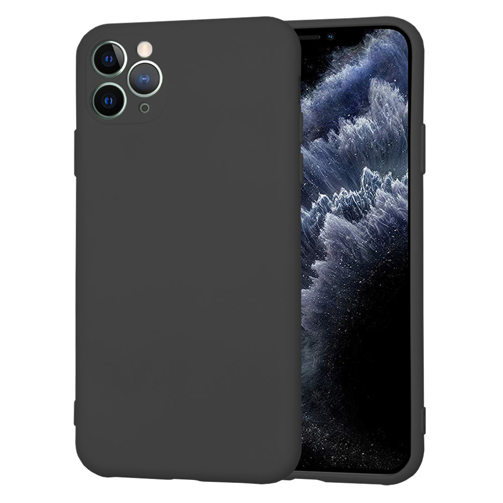 Maska za Apple iPhone 11 Pro Max, Techsuit, SoftFlex, Crna