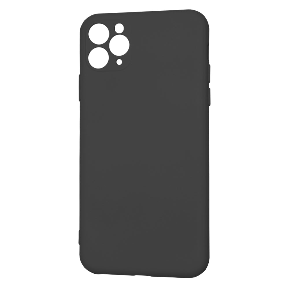 Maska za Apple iPhone 11 Pro Max, Techsuit, SoftFlex, Crna