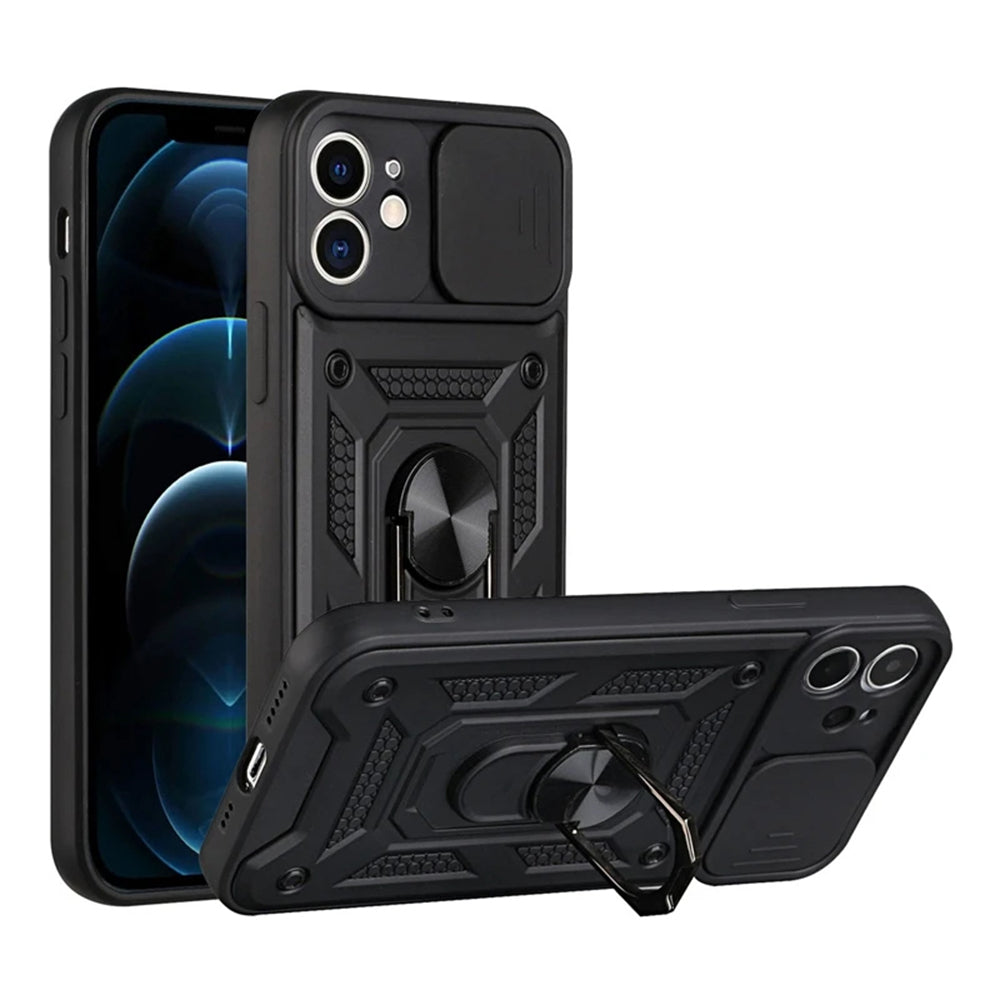 Maska za Apple iPhone 11, Techsuit, CamShield, Crna