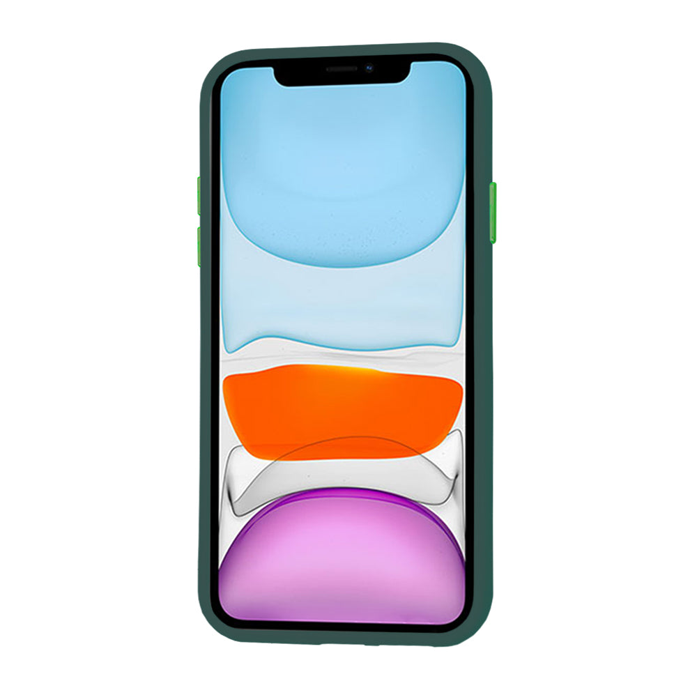 Futrola za Apple iPhone 11, Techsuit, HaloFrost, Zelena