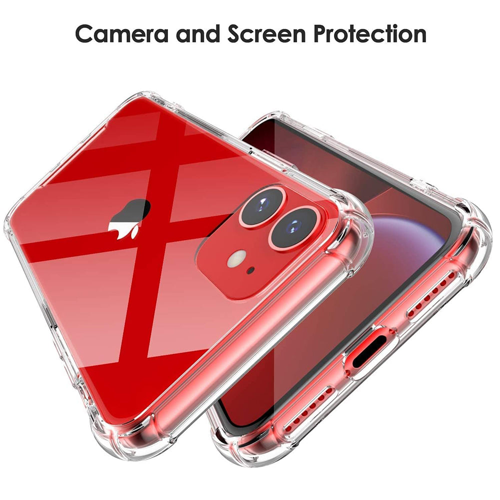 Maska za Apple iPhone 11, Techsuit, Shockproof Clear, Prozirna