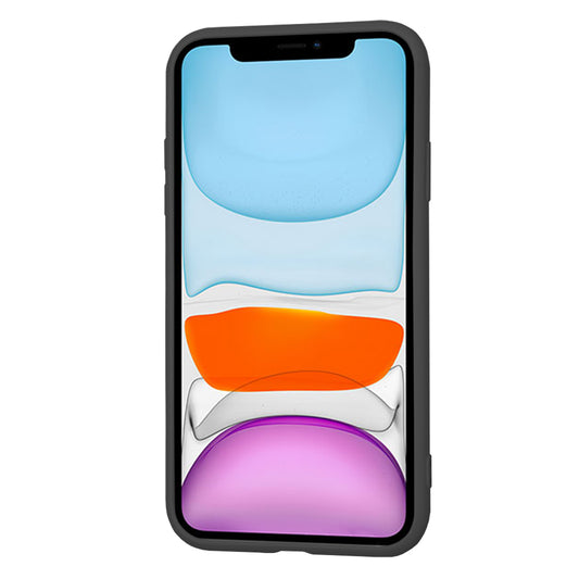 Maska za Apple iPhone 11, Techsuit, SoftFlex, Crna