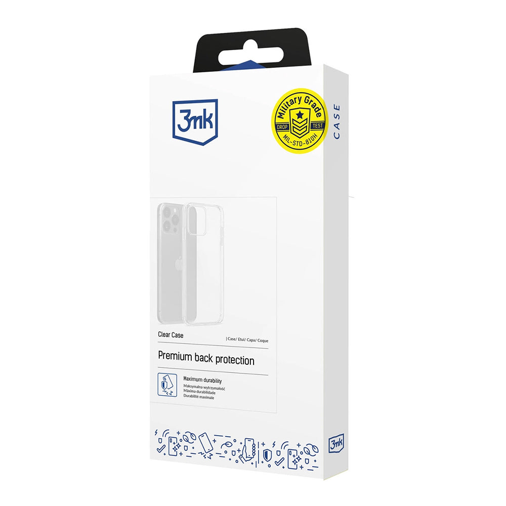 Futrola za Apple iPhone 12 / 12 Pro, 3MK, Prozirna