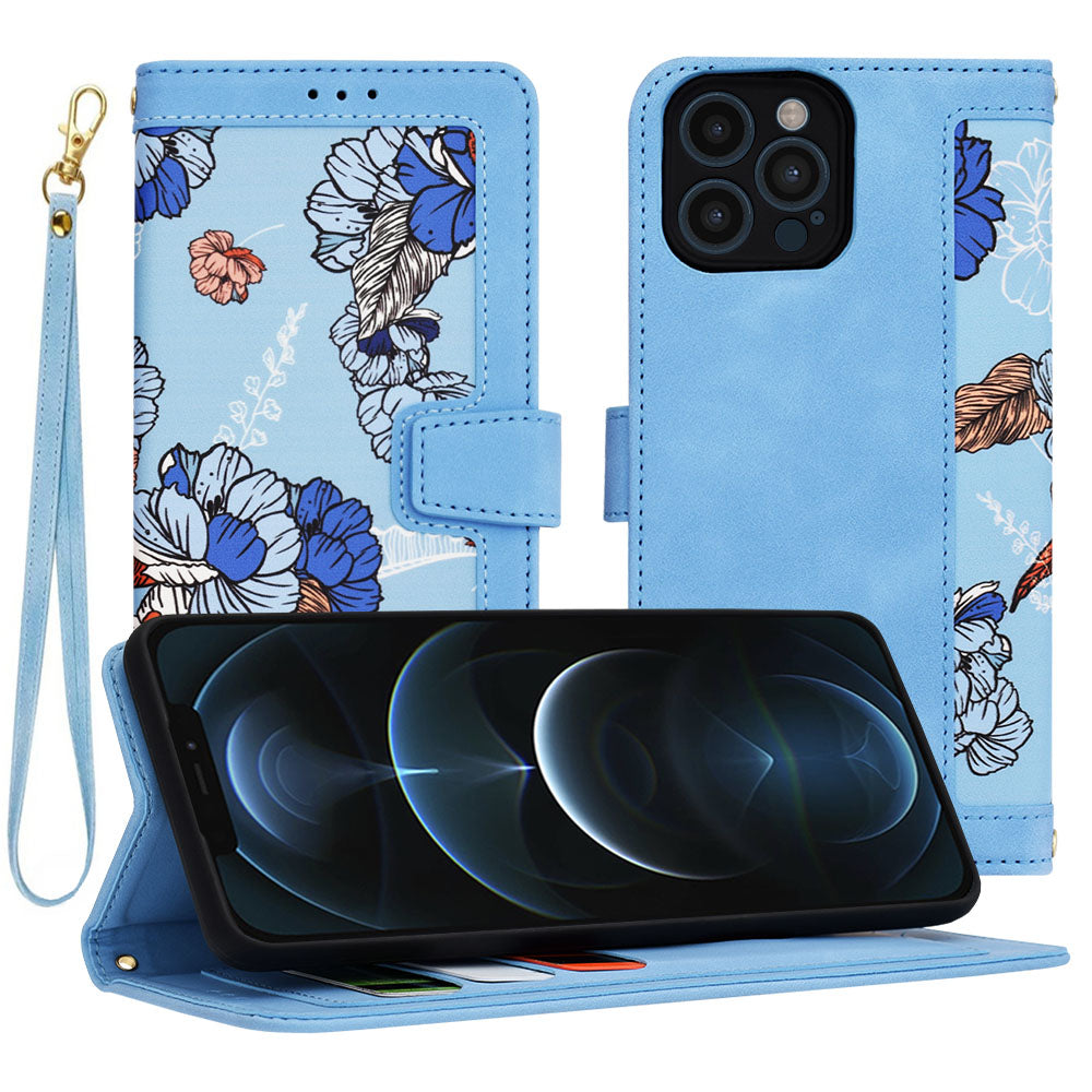 Maska za Apple iPhone 12 Pro Max, Techsuit, FlipCraft, Plava