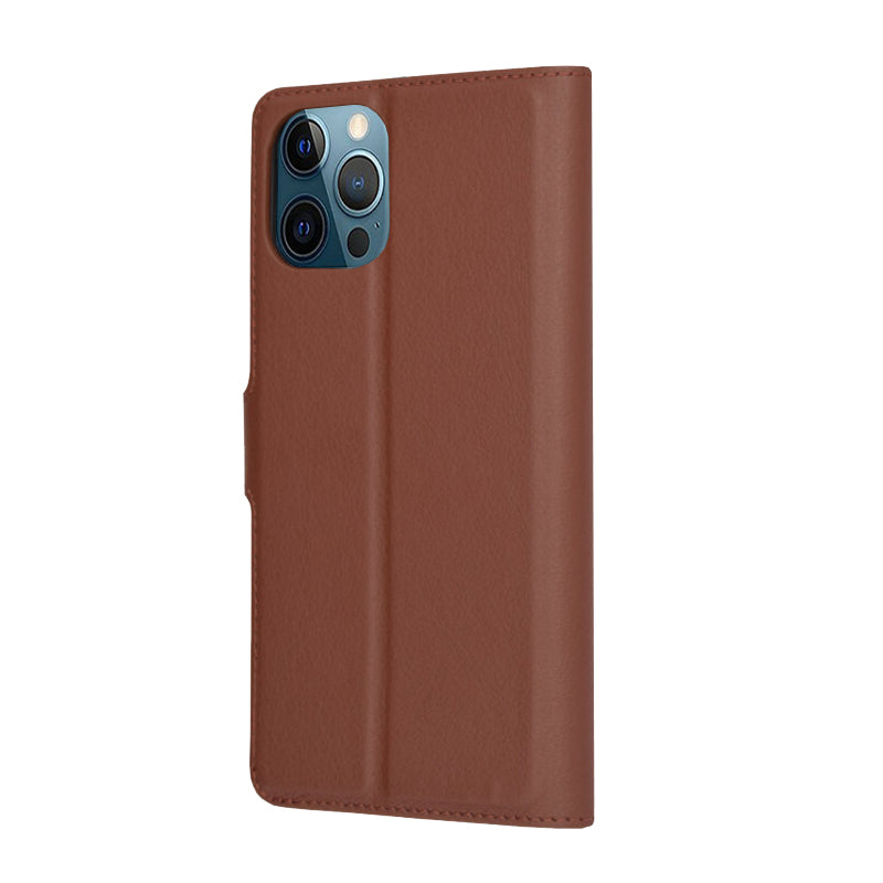 Futrola za Apple iPhone 12 Pro Max, Techsuit, Leather Folio, Smeđa