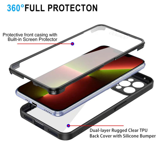 Maska za Apple iPhone 13 Pro, Techsuit, ColorVerse 360, Roza