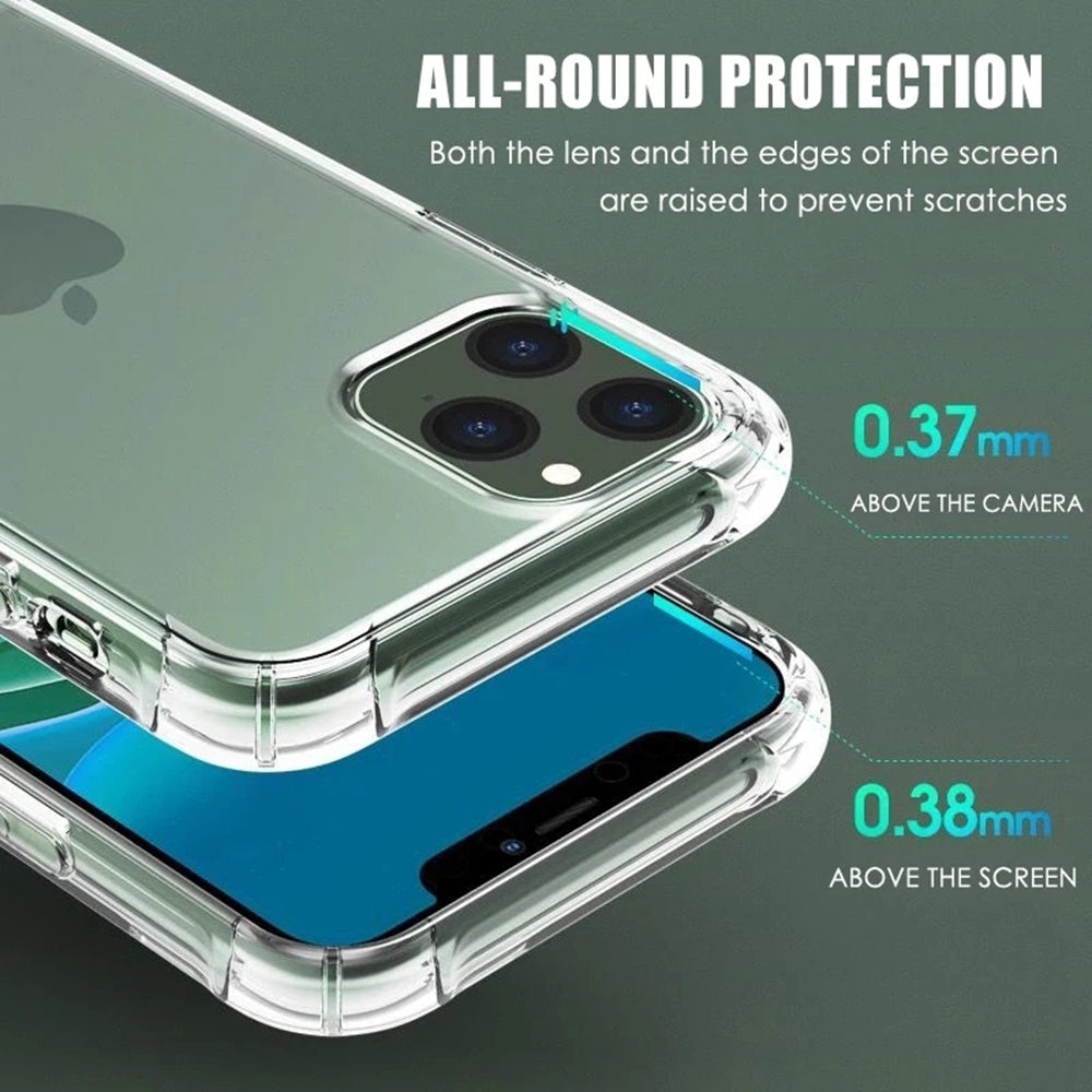 Maska za Apple iPhone 13 Pro, Techsuit, Otporna na udarce, Prozirna