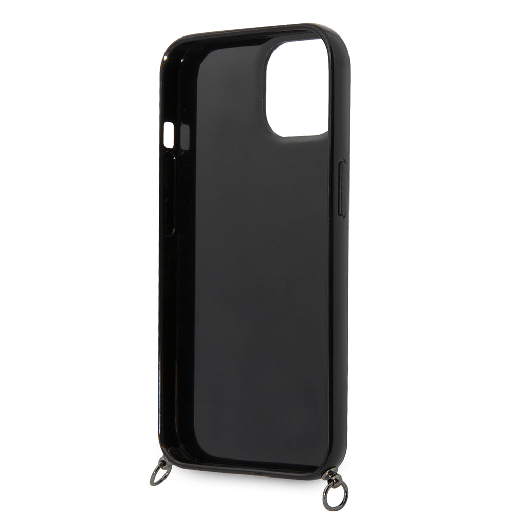 Futrola za Apple iPhone 14, Karl Lagerfeld, Color Stripes with Strap, Roza