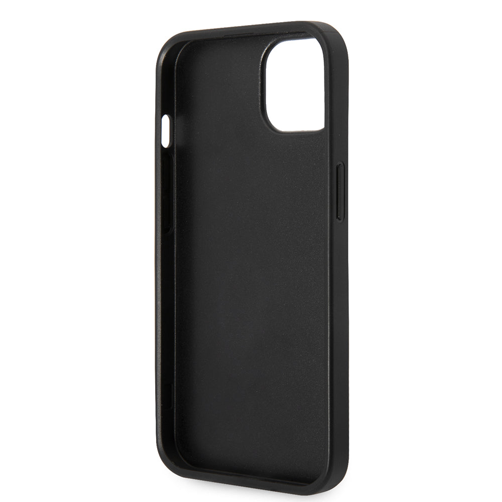 Futrola za Apple iPhone 14, Karl Lagerfeld, Saffiano Choupette's Head, Srebrna