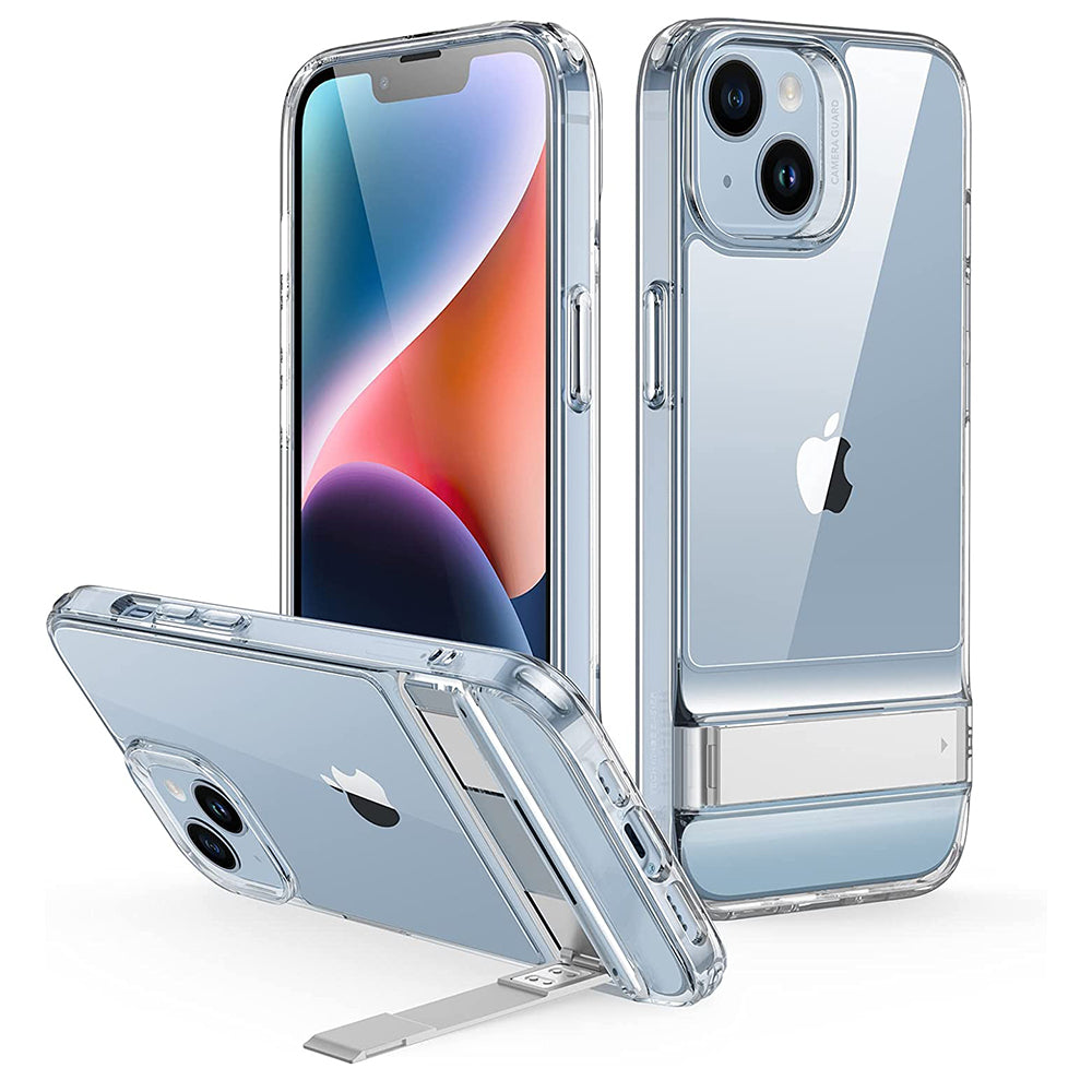 Futrola za Apple iPhone 14 Plus, ESR, Air Shield Boost Kickstand, Prozirna