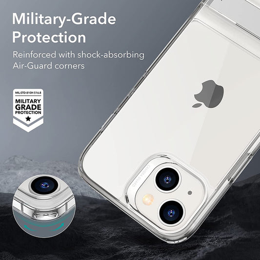 Futrola za Apple iPhone 14 Plus, ESR, Air Shield Boost Kickstand, Prozirna