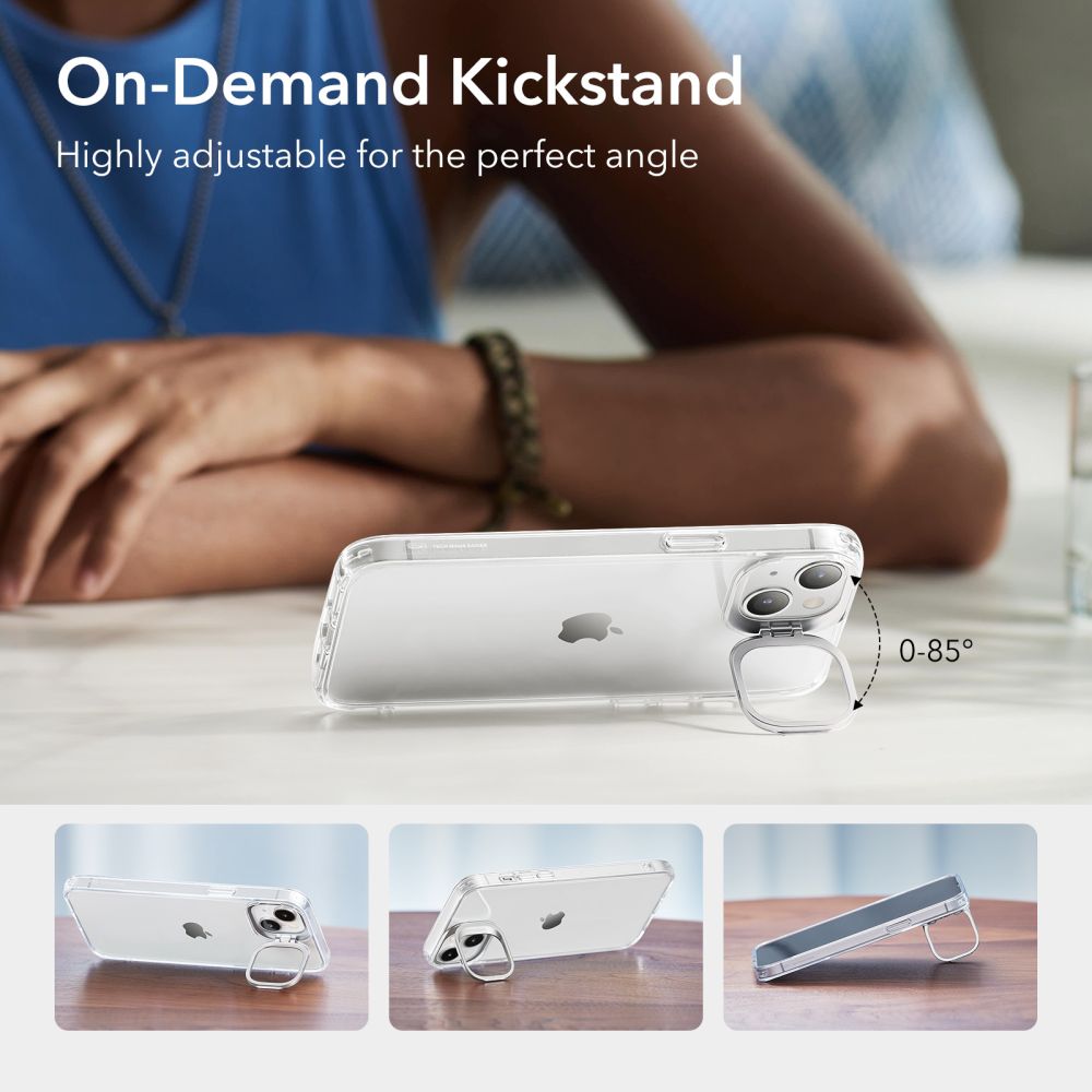 Futrola za Apple iPhone 14 Plus, ESR, Classic Kickstand, Prozirna
