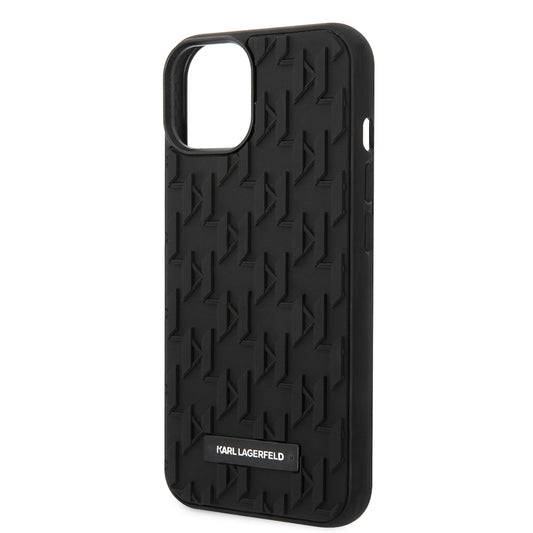 Futrola za Apple iPhone 14 Plus, Karl Lagerfeld, 3D Monogram, Crna