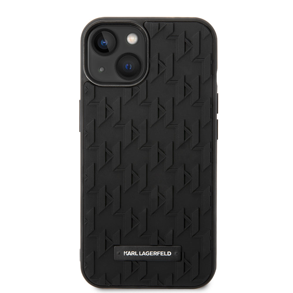 Futrola za Apple iPhone 14 Plus, Karl Lagerfeld, 3D Monogram, Crna