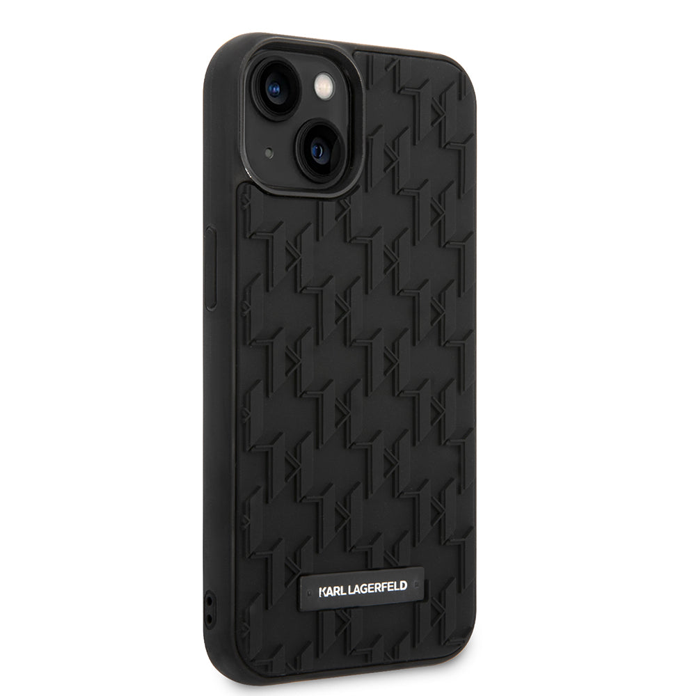 Futrola za Apple iPhone 14 Plus, Karl Lagerfeld, 3D Monogram, Crna