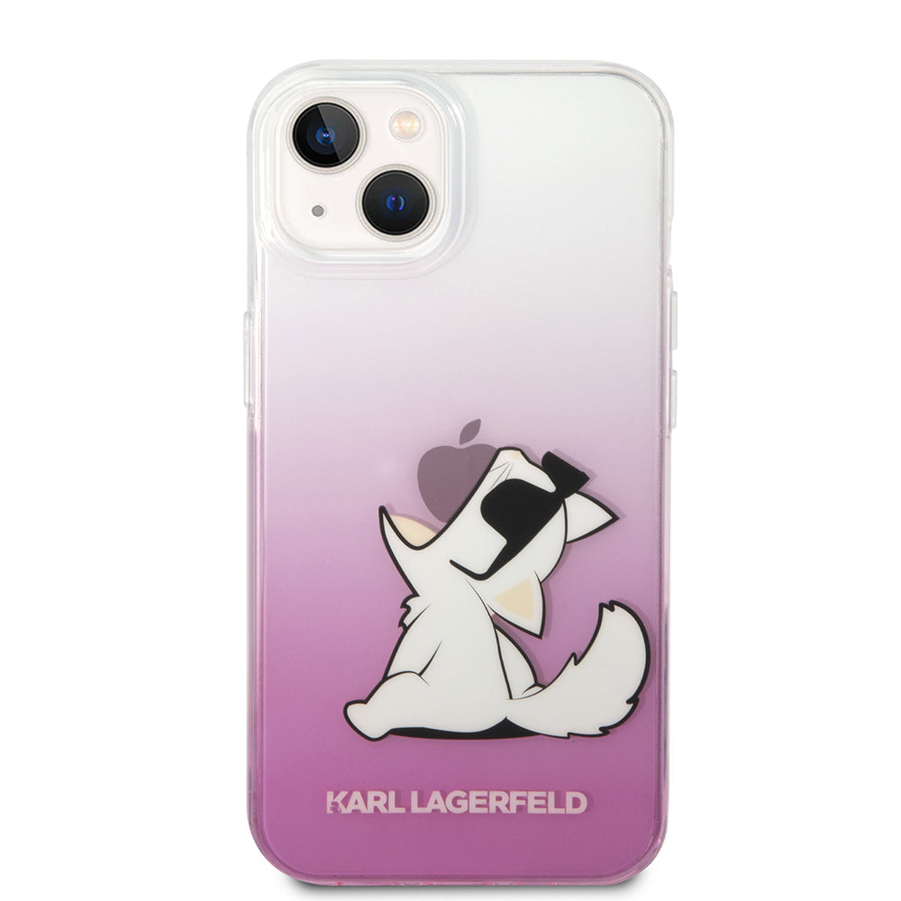 Futrola za Apple iPhone 14 Plus, Karl Lagerfeld, Choupette Fun, Roza