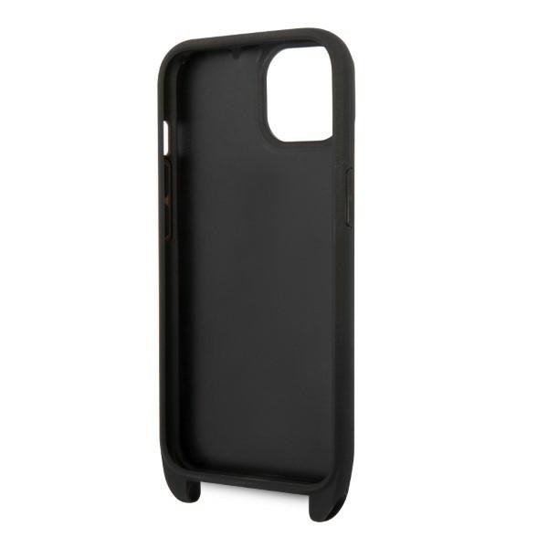 Futrola za Apple iPhone 14 Plus, Karl Lagerfeld, Monogram Ikonik Karl, Bijela