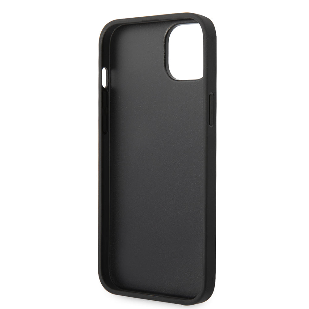 Futrola za Apple iPhone 14 Plus, Karl Lagerfeld, Monogram Stripe, Siva