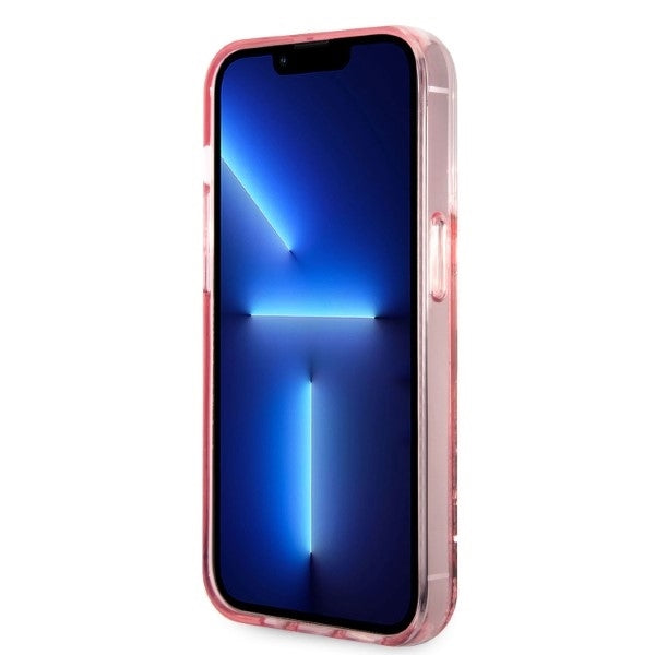 Futrola za Apple iPhone 14 Pro, Karl Lagerfeld, Glitter Choupette's Head, Roza