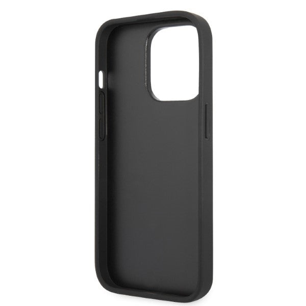 Futrola za Apple iPhone 14 Pro Max, Karl Lagerfeld, Glitter Choupette Patch, Srebrna