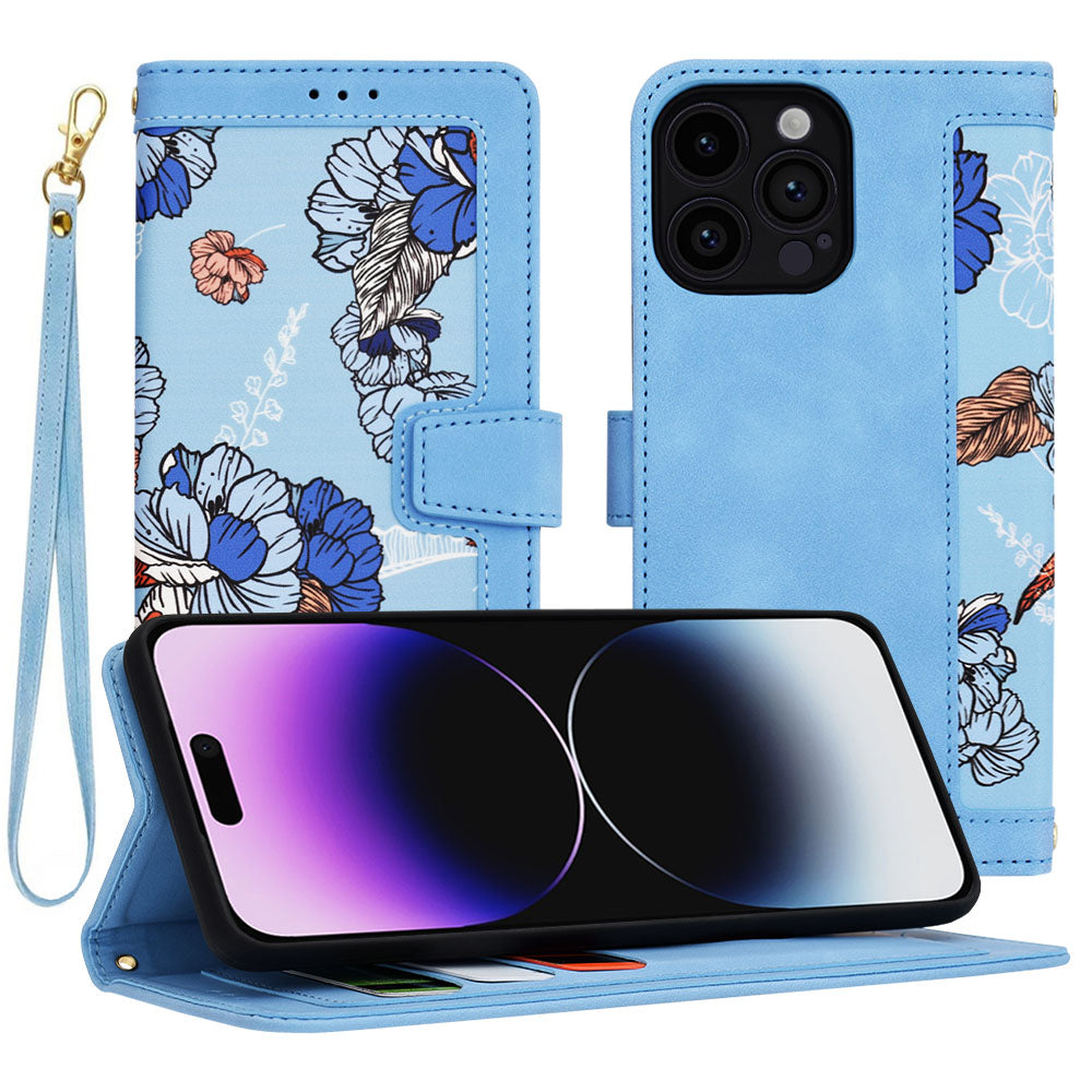 Maska za Apple iPhone 14 Pro Max, Techsuit, FlipCraft, Plava