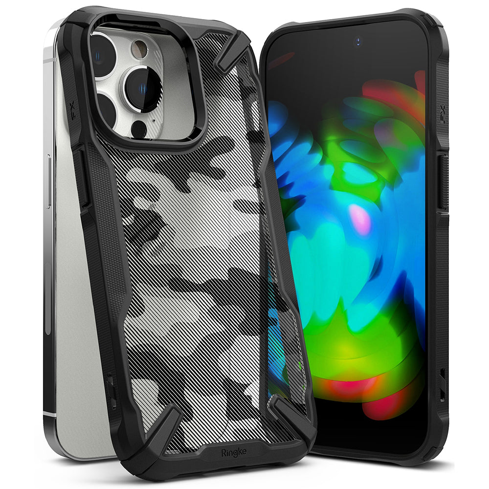 Futrola za Apple iPhone 14 Pro, Ringke, Fusion X Design, Kamuflaža
