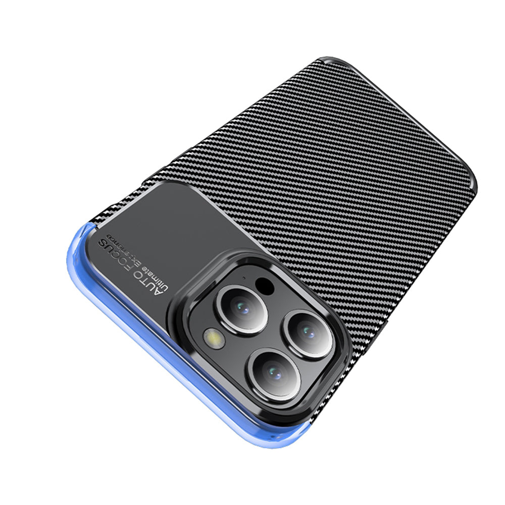 Futrola za Apple iPhone 14 Pro, Techsuit, CarbonFiber, Crna
