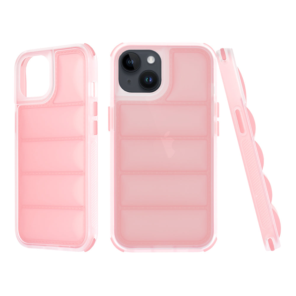 Futrola za Apple iPhone 14, Techsuit, Wave Shield, Roza