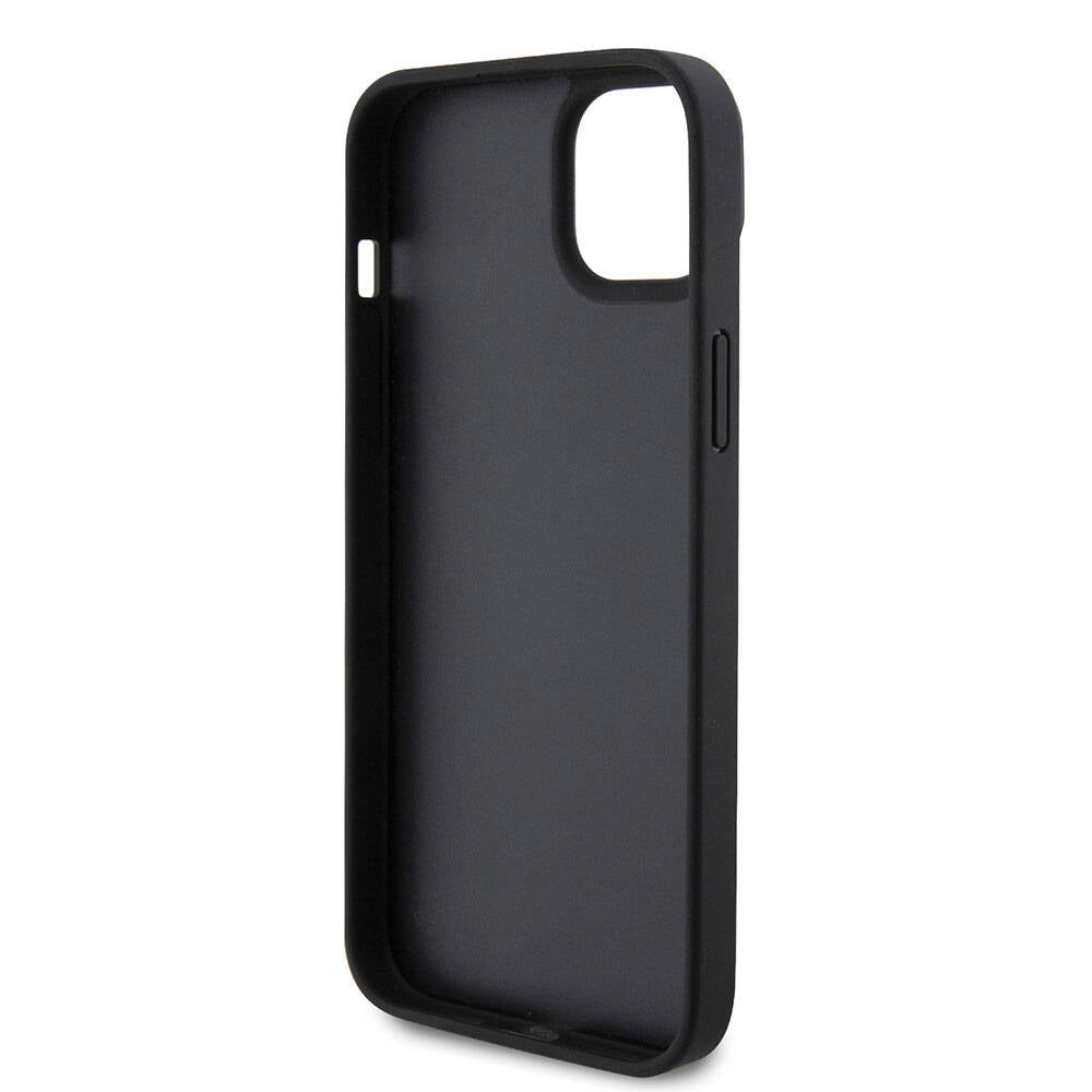 Futrola za Apple iPhone 15 / 14, Guess, Crossbody 4G Metal Logo, Crna