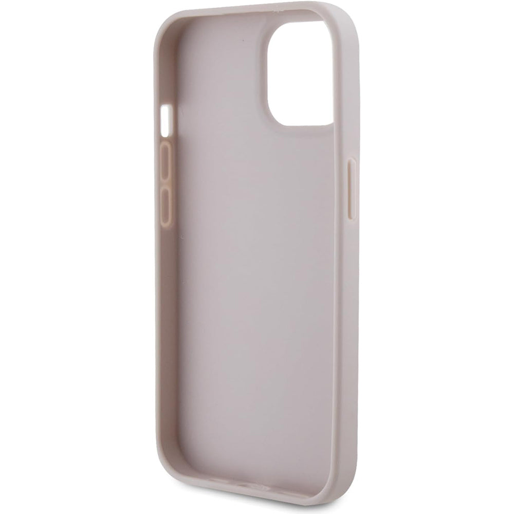 Futrola za Apple iPhone 15, Guess, 4G Triangle Strass, Roza