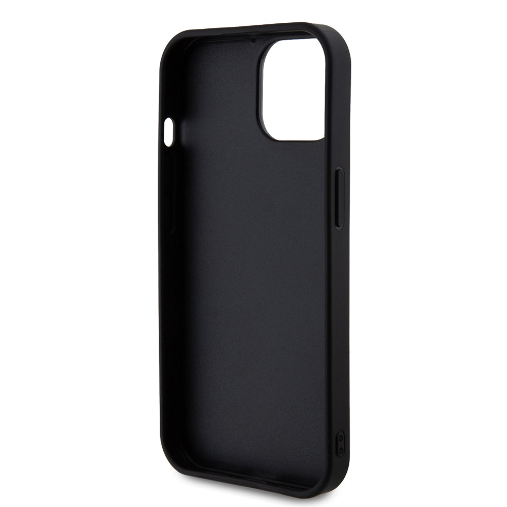 Futrola za Apple iPhone 15, Guess, Rhinestone Metal Logo, Žuta