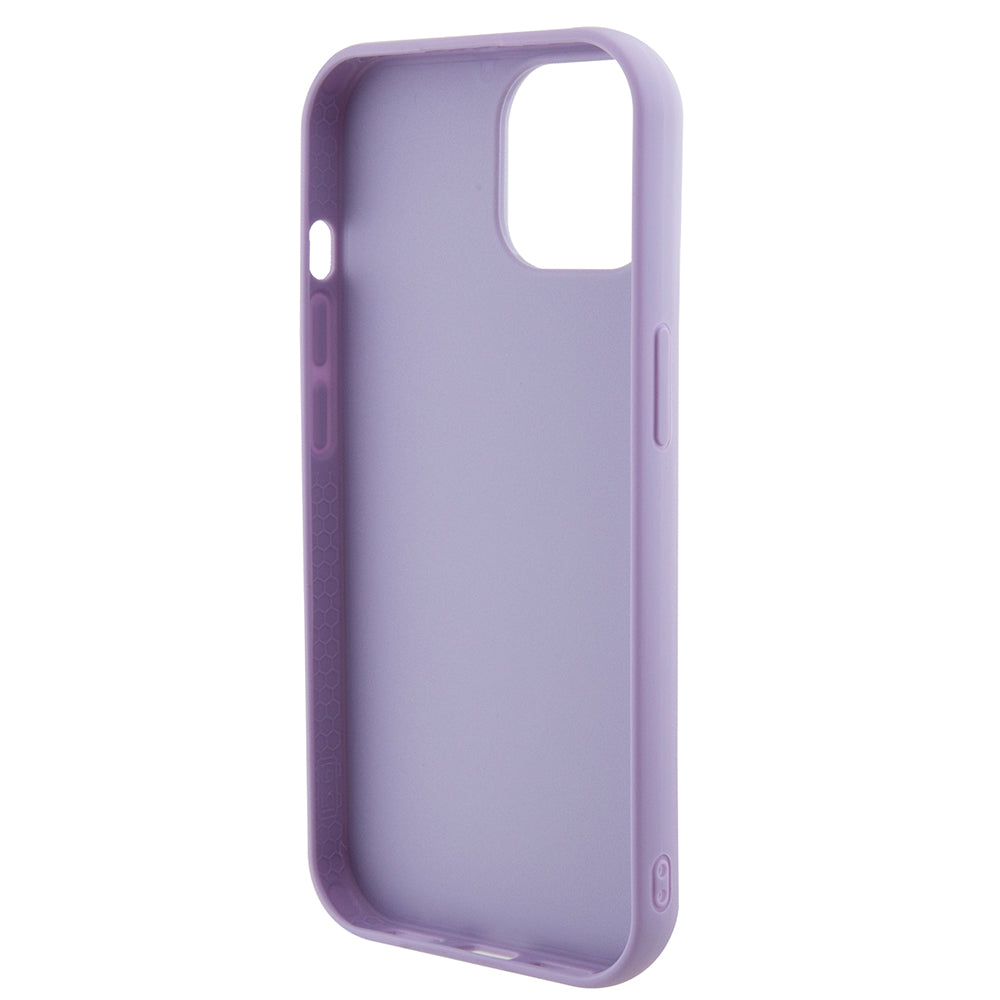 Futrola za Apple iPhone 15, Guess, Sequin Script Metal, Ljubičasta