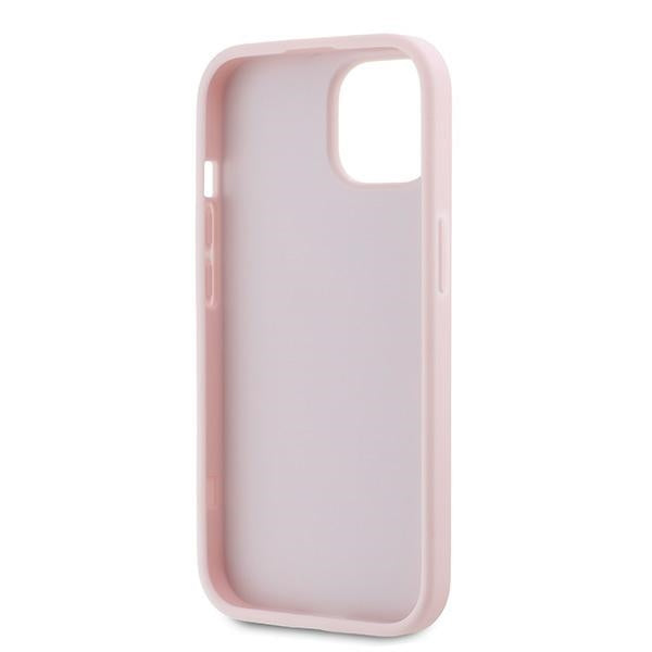 Futrola za Apple iPhone 15, Karl Lagerfeld, Diagonal Quilted Script, Roza