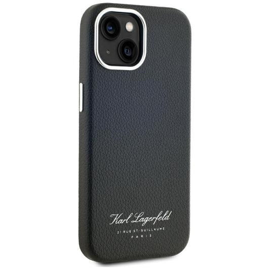 Futrola za Apple iPhone 15, Karl Lagerfeld, RSG, Crna