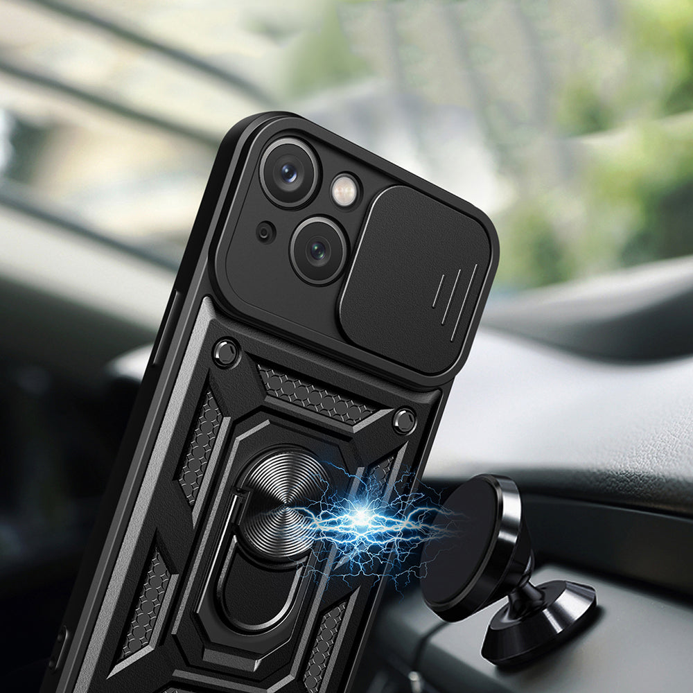 Maska za Apple iPhone 15 Plus, Techsuit, CamShield, Zelena