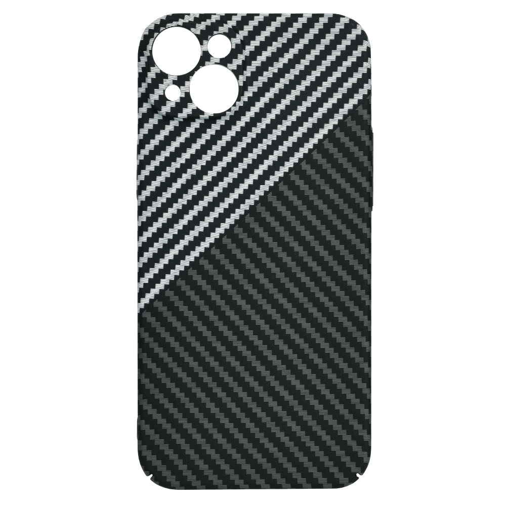 Maska za Apple iPhone 15 Plus, Techsuit, Carbonite FiberShell, Crno Siva