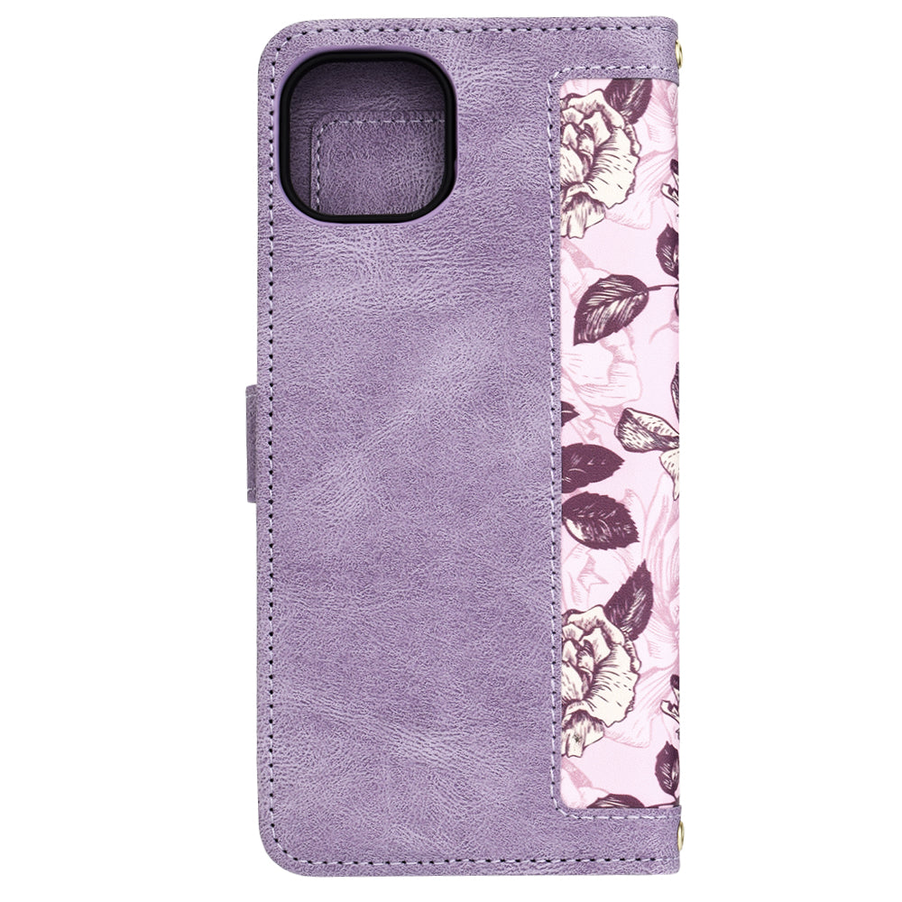 Maska za Apple iPhone 15 Plus, Techsuit, FlipCraft, Ljubičasta