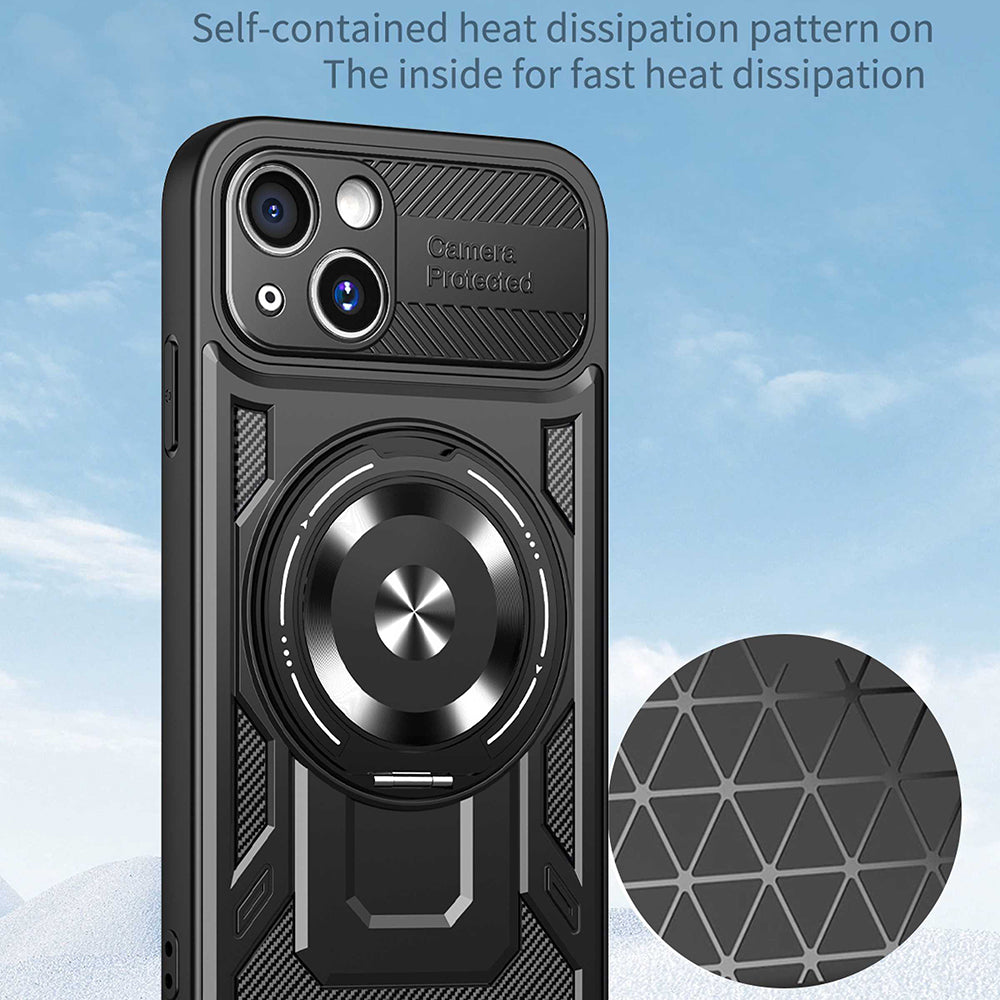 Maska za Apple iPhone 15 Plus, Techsuit, RuggedCam, Plava