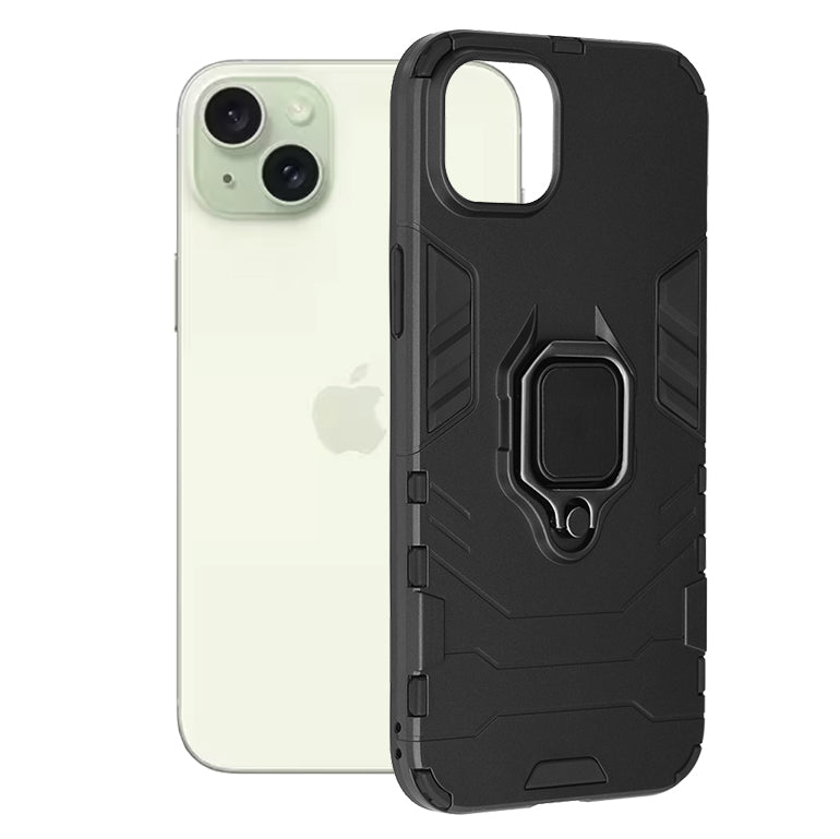 Maska za Apple iPhone 15 Plus, Techsuit, Shield, Crna