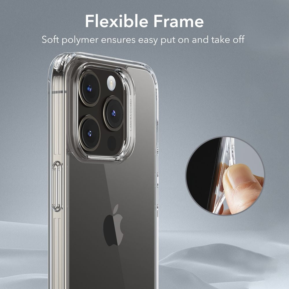 Futrola za Apple iPhone 15 Pro, ESR, Ice Shield, Prozirna