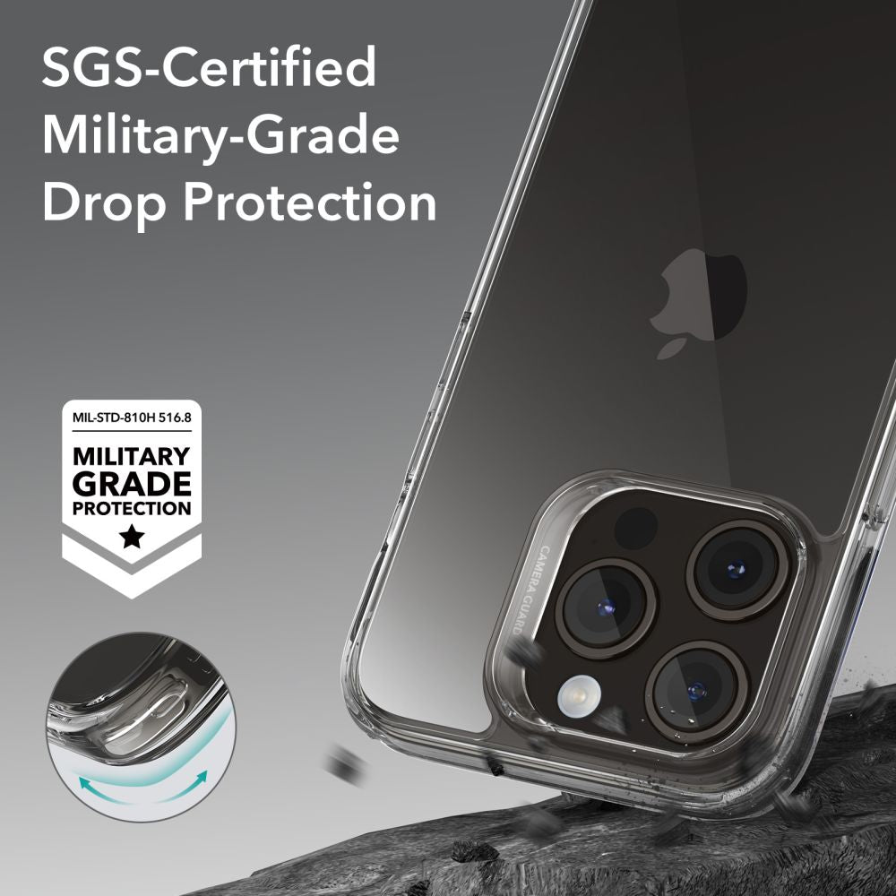 Futrola za Apple iPhone 15 Pro, ESR, Ice Shield, Prozirna