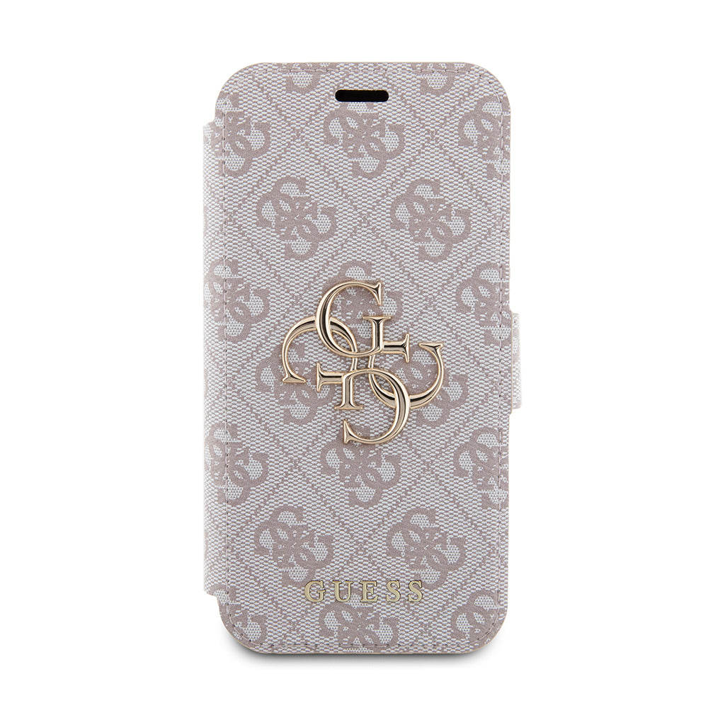 Futrola za Apple iPhone 15 Pro, Guess, 4G Book, Roza
