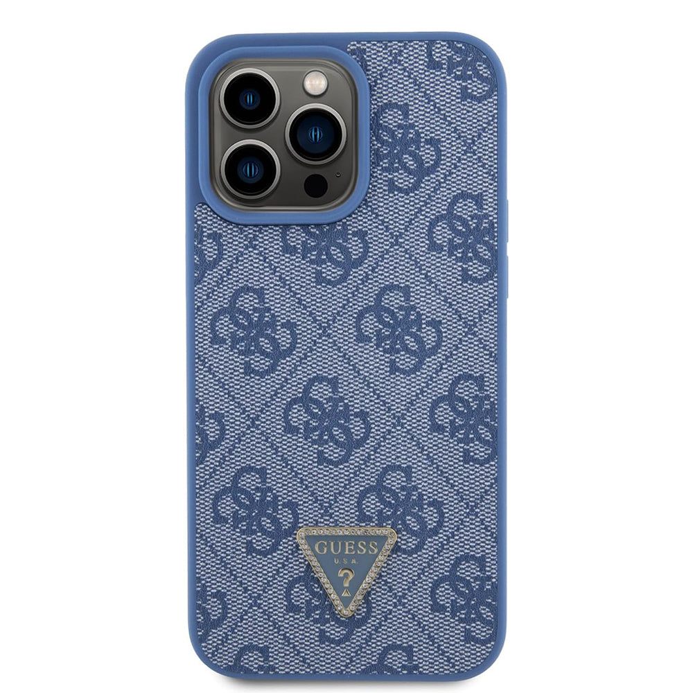 Futrola za Apple iPhone 15 Pro, Guess, Crossbody 4G Metal Logo, Plava