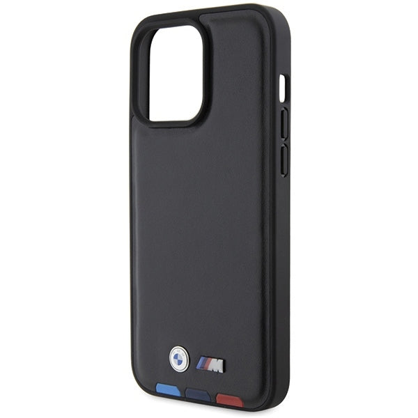 Futrola za Apple iPhone 15 Pro Max, BMW, Stamp Tricolor, Crna