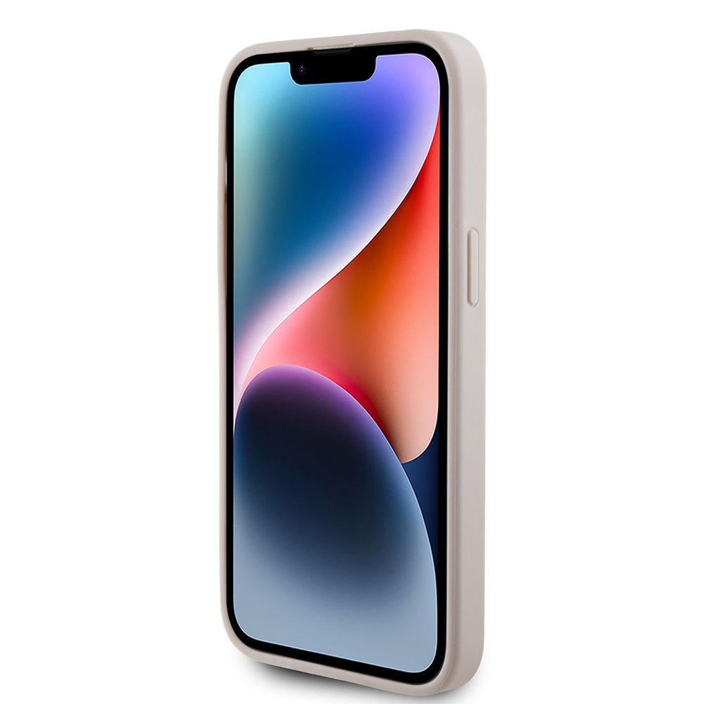 Futrola za Apple iPhone 15 Pro Max, Guess, 4G Metal Gold Logo, Roza