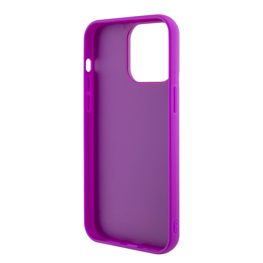 Futrola za Apple iPhone 15 Pro Max, Guess, Disco Metal Script, Fuksija