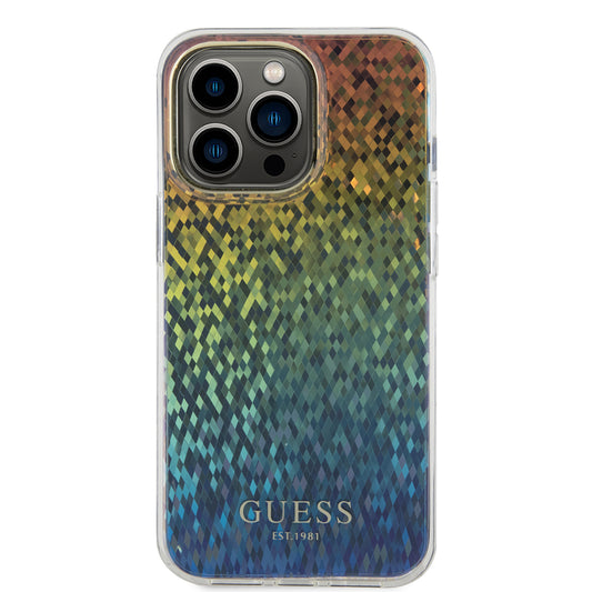 Futrola za Apple iPhone 15 Pro Max, Guess, IML Faceted Mirror Disco Iridescent, Višebojna